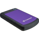 Transcend StoreJet 25H3P 1 TB, Externe Festplatte violett/schwarz, Micro-USB-B 3.2 Gen 1 (5 Gbit/s)