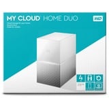 WD 4TB My Cloud Home Duo, NAS weiß