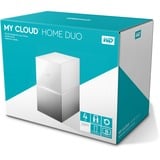 WD 4TB My Cloud Home Duo, NAS weiß