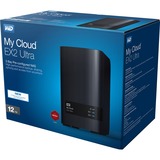 WD My Cloud EX2 Ultra 12 TB, NAS schwarz