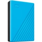 WD My Passport 4 TB, Externe Festplatte blau, Micro-USB-B 3.2 Gen 1