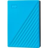 WD My Passport 4 TB, Externe Festplatte blau, Micro-USB-B 3.2 Gen 1