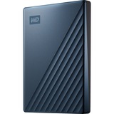 WD My Passport Ultra 2 TB, Externe Festplatte blau/schwarz, USB-C 3.2 Gen 1