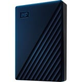 WD My Passport for Mac 5 TB, Externe Festplatte blau/schwarz, Micro-USB-B 3.2 Gen 1