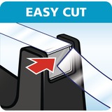 tesa Tischabroller Easy Cut Compact + 1 Rolle kristall-klar schwarz