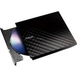 ASUS SDRW-08D2S-U Lite, externer DVD-Brenner schwarz (glänzend), USB 2.0, M-DISC, Retail
