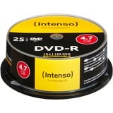 Intenso DVD-R 4,7 GB, DVD-Rohlinge 16fach, 25 Stück