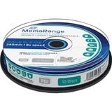 MediaRange DVD+R DL 8,5 GB, DVD-Rohlinge 8fach, 10 Stück, bedruckbar