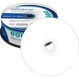 MediaRange DVD+R DL 8,5 GB, DVD-Rohlinge 8fach, 25 Stück, bedruckbar