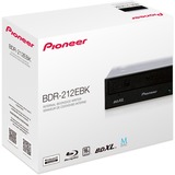 Pioneer BDR-212EBK, Blu-ray-Brenner schwarz, M-DISC