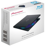 Pioneer BDR-XD07TB, Blu-ray-Brenner schwarz, USB 3.2 Gen 1