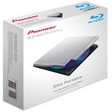 Pioneer BDR-XD07TS, Blu-ray-Brenner silber, USB 3.2 Gen 1