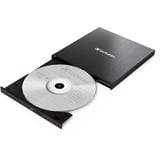 Verbatim Externer Slimline CD-DVD-Brenner, externer DVD-Brenner USB-C 3.2 Gen 1 (5 Gbit/s)