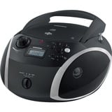 Grundig GRB 3000, CD-Player schwarz/silber, FM Radio, CD-R/RW, Bluetooth