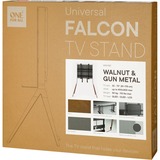 One for all Falcon Universal TV Stand, Halterung dunkelgrau