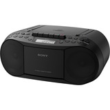 Sony CFD-S70B, CD-Player schwarz, Radio, Kassette, Klinke