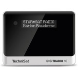 TechniSat DIGITRADIO 10, Adapter schwarz/silber, OLED, UKW, DAB/DAB+