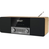 TechniSat DIGITRADIO 3 eiche/schwarz, DAB, UKW, Bluetooth