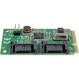 DeLOCK MiniPCIe I/O PCIe 2xSATA 6Gb/s, Controller 