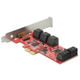 DeLOCK PCI ExpressCard x2 Card > 10x SATA 6 Gb/s, Serial ATA-Controller 