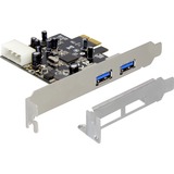 DeLOCK PCI Express Karte > 2 x extern USB 3.0, USB-Controller Lite Retail