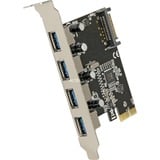 DeLOCK PCI Express Karte > 4x USB 3.0, USB-Controller Retail