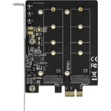 DeLOCK PCI Express x1 Karte zu 2 x intern M.2 Key B, Adapter 