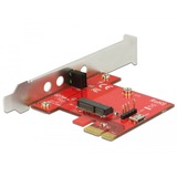DeLOCK PCIe Karte > 1x intern M.2 E Low Profile, WLAN-Adapter 