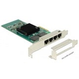 DeLOCK PCIe > 4 x Gigabit LAN, LAN-Adapter 