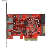 DeLOCK PCIe x4 > 1x USB 3.2 Gen 2 USB-C,+ 2xUSB-A, 1x intern USB 3.2 Gen 1, Schnittstellenkarte 