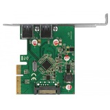 DeLOCK PCIe x4 > 2x ext USB 3.1 Gen2 A, USB-Controller 