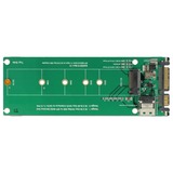 DeLOCK U.2 SFF-8654 oder SATA Konverter > 1x M.2, Adapter 