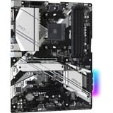 ASRock B550 Pro4, Mainboard schwarz/silber