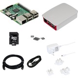 Raspberry Pi Foundation Raspberry Pi 3 Starter Kit Set2, Mini-PC weiß