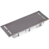 Alphacool D-RAM Cooler X4 Universal - Acryl Black Nickel, Wasserkühlung transparent