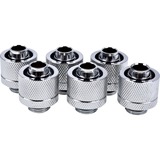Alphacool Eiszapfen Anschraubtülle, Verbindung chrom, gerade