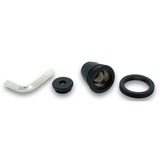 EKWB EK-AF FillPort G1/4 - Black, Verbindung schwarz