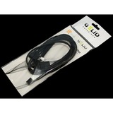 EKWB EK-Cable Splitter 4-Fan PWM Extended, Y-Kabel schwarz, 80 cm