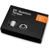 EKWB EK-Quantum Torque 6-Pack STC 12/16 -Satin Titanium, Verbindung silber, 6er Pack