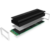 ICY BOX IB-M2HS-70, Kühlkörper schwarz, unterstützt M.2 2280 SSD