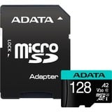 ADATA Premier Pro 128 GB microSDXC, Speicherkarte UHS-I U3, Class 10, V30, A2