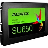 ADATA Ultimate SU650 480 GB, SSD schwarz, SATA 6 Gb/s, 2,5"