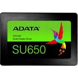 ADATA Ultimate SU650 480 GB, SSD schwarz, SATA 6 Gb/s, 2,5"