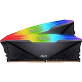 Apacer DIMM 16 GB DDR4-2666 Kit, Arbeitsspeicher schwarz, AH4U16G26C08YNBAA-2, NOX RGB
