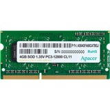 Apacer SO-DIMM 4 GB DDR3-1600, Arbeitsspeicher AS04GFA60CATBGJ