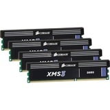 Corsair DIMM 16 GB DDR3-1333 (4x 4 GB) Quad-Kit, Arbeitsspeicher CMX16GX3M4A1333C9, XMS3, Lite Retail