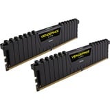 Corsair DIMM 16 GB DDR4-2133 (2x 8 GB) Dual-Kit, Arbeitsspeicher schwarz, CMK16GX4M2A2133C13, Vengeance LPX, INTEL XMP