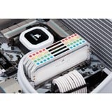 Corsair DIMM 16 GB DDR4-3200 (2x 8 GB) Dual-Kit, für AMD Optimiert , Arbeitsspeicher weiß, CMT16GX4M2Z3200C16W, Dominator Platinum RGB, INTEL XMP