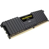 Corsair DIMM 16 GB DDR4-3600 (2x 8 GB) Dual-Kit, Arbeitsspeicher schwarz, CMK16GX4M2D3600C18, Vengeance LPX, INTEL XMP