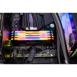 Corsair DIMM 32 GB DDR4-3600 (4x 8 GB) Quad-Kit, Arbeitsspeicher schwarz, CMW32GX4M4D3600C18, Vengeance RGB PRO, INTEL XMP